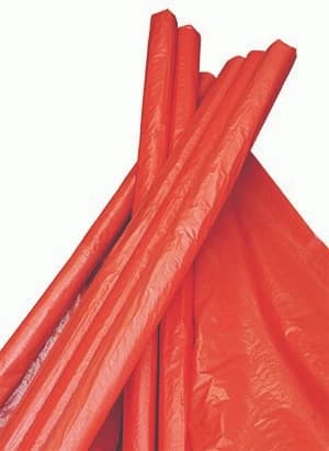 Rip Proof Poly 12 ft x 100 ft Orange
